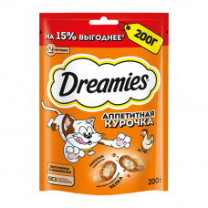 Лакомство для Кошек Dreamies Аппетитная Курочка 200г Лакомство для Кошек Dreamies Аппетитная Курочка 200г