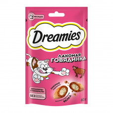Лакомство для Кошек Dreamies Лакомая Говядина 60г Лакомство для Кошек Dreamies Лакомая Говядина 60г