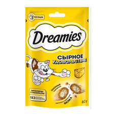 Лакомство для Кошек Dreamies Сырное Удовольствие 60г Лакомство для Кошек Dreamies Сырное Удовольствие 60г