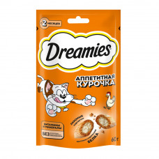 Лакомство для Кошек Dreamies Аппетитная Курочка 60г Лакомство для Кошек Dreamies Аппетитная Курочка 60г