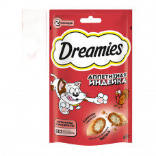 Лакомство для Кошек Dreamies Аппетитная Индейка 60г Лакомство для Кошек Dreamies Аппетитная Индейка 60г