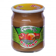 Яблоки Карабуэль Протертые с Сахаром 520г Стекло