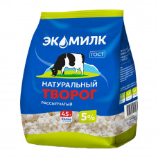 Творог Экомилк Рассыпчатый 5% 280г Творог Экомилк Рассыпчатый 5% 280г