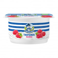 Продукт Творожный Простоквашино Малина 3,6% 110г