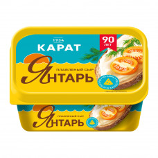 Сыр Плавленый Карат Янтарь 45% 400г Сыр Плавленый Карат Янтарь 45% 400г