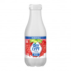 Йогурт Питьевой Фругурт Клубника 1% 450г