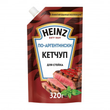 Кетчуп Heinz по-Аргентински для Стейка 320г дой-пак Кетчуп Heinz по-Аргентински для Стейка 320г дой-пак