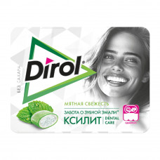 Жевательная Резинка Dirol X-Fresh Мятная Свежесть 16г
