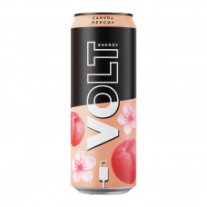 Энергетический Напиток Volt Energy Сакура и Персик 0,45л