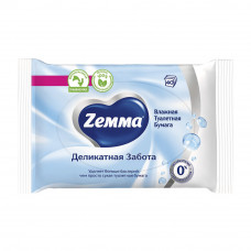 Туалетная Бумага Влажная Zemma Деликатная Забота 40шт