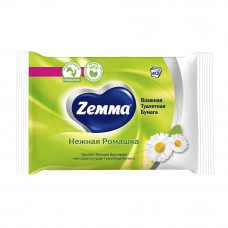 Туалетная Бумага Влажная Zemma Ромашка 40шт