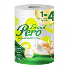 Бумажные Полотенца Grand Pero 2 Слоя 1 Рулон