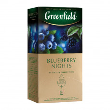 Чай Черный Greenfield Blueberry Nights 25 Пакетиков