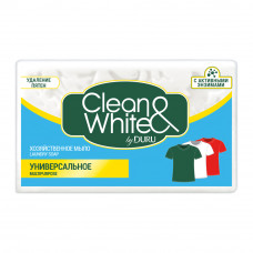 Мыло Хозяйственное Clean&White Универсальное 120г Мыло Хозяйственное Clean&White Универсальное 120г