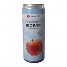 Напиток Шорли Яблочный 0,33л Sweet Life