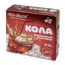 Конфеты Kiss Delice Кола без Сахара 50г