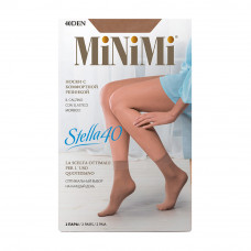 Носки Женские Minimi Stella Caramello 40 Den 2 Пары
