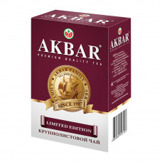 Чай Черный Akbar Limited Edition 200г Чай Черный Akbar Limited Edition 200г