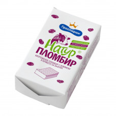 Мороженое Гроспирон Натур Пломбир с Изюмом в Брикете 12% 90г