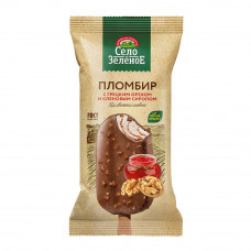 Мороженое Пломбир Эскимо Грецкий Орех с Кленовым Сиропом 80г