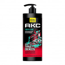 Гель для Душа Акс Tokyo Vibe Парфюмированный 3в1 1л