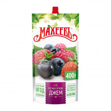 ДЖЕМ МАХЕЕВЪ ЛЕСНЫЕ ЯГОДЫ 400г ДОЙ-ПАК