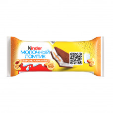 Пирожное Kinder Молочный Ломтик Персик Маракуйя 28г