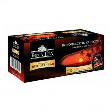 Чай Черный Beta Tea Королевское Качество 25 Пакетиков