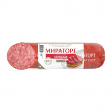 Колбаса Варено-Копченая Мираторг Сервелат 300г