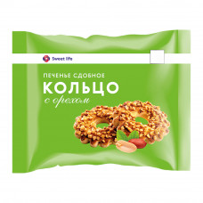 Печенье Сдобное Кольцо с Орехом 330г Sweet Life