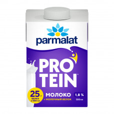 Молоко Parmalat Protein Безлактозное 1,8% 500г