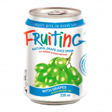 Напиток Сокосодержащий Fruiting с Кусочками Винограда 238мл Напиток Сокосодержащий Fruiting с Кусочками Винограда 238мл