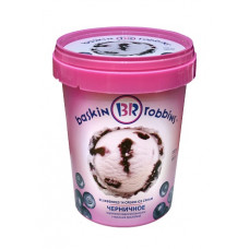 Мороженое Baskin Robbins Черничное со Сливками 1000 мл