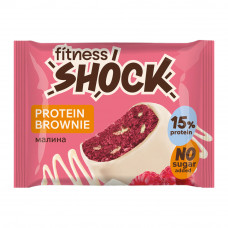 Пирожное Протеиновое FitnesShock Брауни Малина 50г Пирожное Протеиновое FitnesShock Брауни Малина 50г