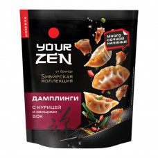 Дамплинги Sибирская Коллекция с Курицей и Овощами Вок 270г