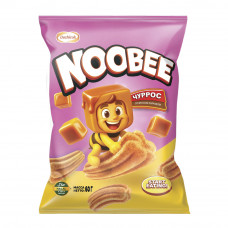 Снеки Кукурузные Noobee со Вкусом Карамели 60г