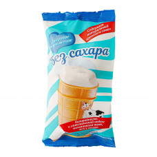 Мороженое Здоровое без Сахара в Вафельном Стаканчике 12% 80г