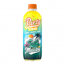 Напиток Сильногазированный Party Time Malibu 0,5л Напиток Сильногазированный Party Time Malibu 0,5л