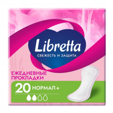 Ежедневные Прокладки Libretta Свежесть и Защита Нормал 20шт
