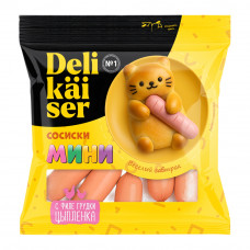 Сосиски Delikaiser Мини 250г