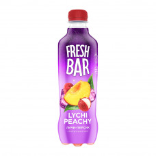 Напиток Fresh Bar Lychi Peachy 0,48л пэт