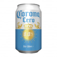 Пиво Corona Zero Светлое Безалкогольное 0,33л ж/б