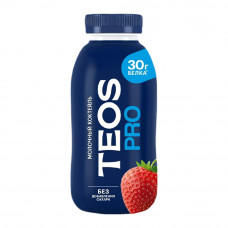Коктейль Молочный Teos Pro Клубника 330г