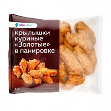 Крылышки Куриные Smart Chef Золотые в Панировке Крылышки Куриные Smart Chef Золотые в Панировке