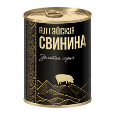 Свинина Тушеная Сила Алтайская 340г ж/б Свинина Тушеная Сила Алтайская 340г ж/б