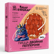 Пицца Двойная Пепперони 340г Пицца Двойная Пепперони 340г