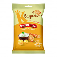 Сухарики Кириешки Baguet Сметана и Сыр 50г