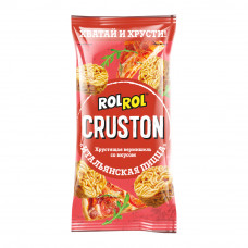 Cнеки Rolrol Cruston Макаронные Итальянская Пицца 60г