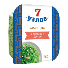Салат Чука 7 Узлов с Ореховым Соусом и Кунжутом 250г