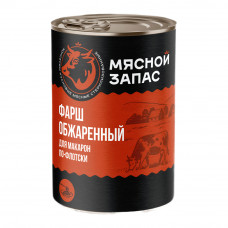 Фарш Обжаренный Мясной Запас для Макарон по-Флотски 338г Фарш Обжаренный Мясной Запас для Макарон по-Флотски 338г